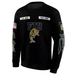 personalized fiu panthers punisher skull black hoodie best selling