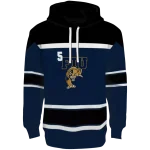 personalized fiu panthers striped pattern blue hoodie best selling