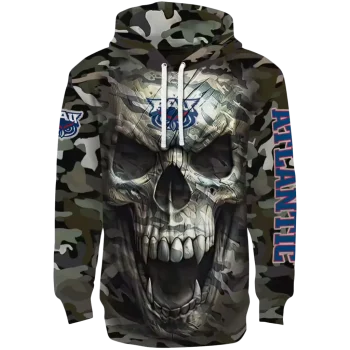 personalized florida atlantic owls camo skull hoodie best selling