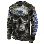 personalized florida atlantic owls camo skull hoodie best selling