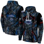 personalized florida atlantic owls hunting theme blue black hoodie best selling