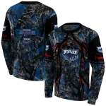 personalized florida atlantic owls hunting theme blue black hoodie best selling