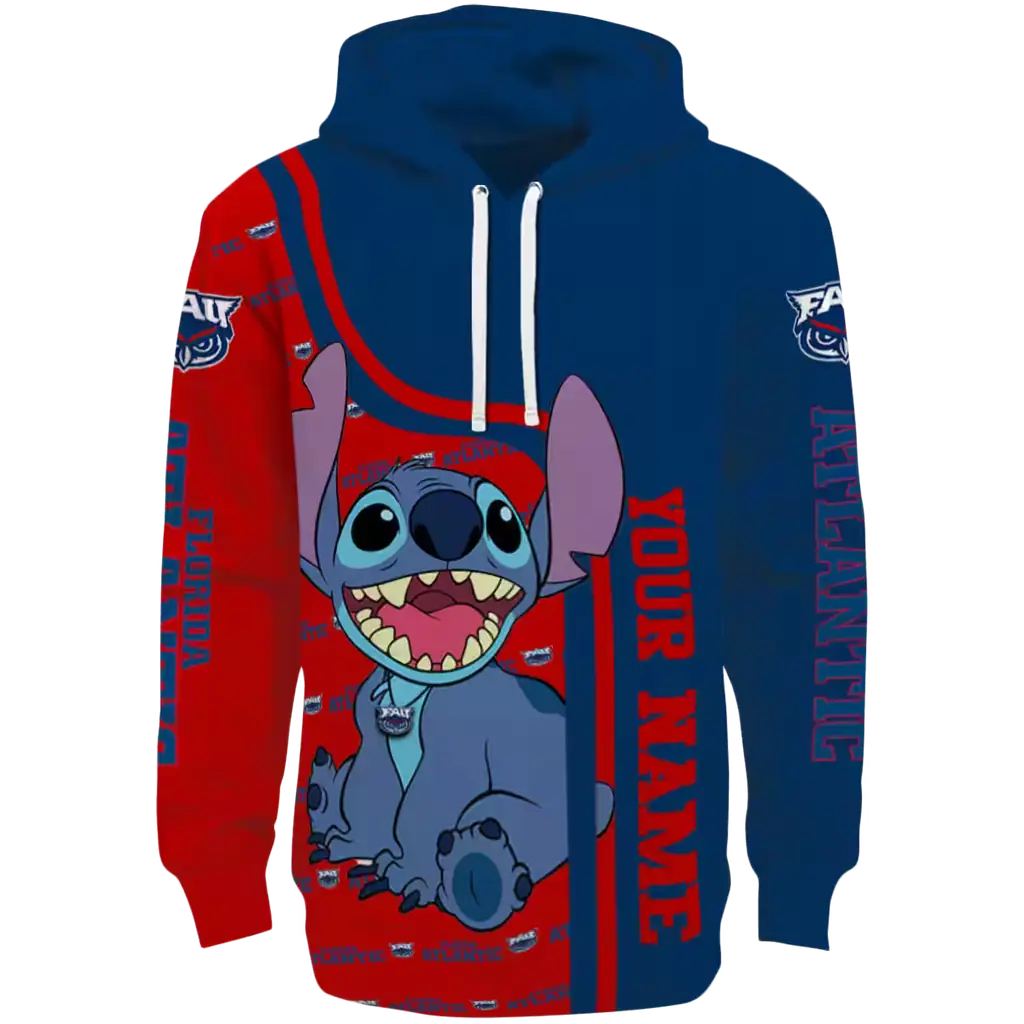 personalized florida atlantic owls stitch blue hoodie best selling personalized florida atlantic owls stitch blue hoodie best selling