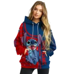 personalized florida atlantic owls stitch blue hoodie best selling