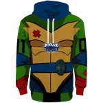 personalized florida atlantic owls superhero armor blue green hoodie best selling