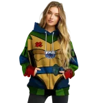 personalized florida atlantic owls superhero armor blue green hoodie best selling