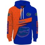 personalized florida gators abstract shape blue hoodie best selling