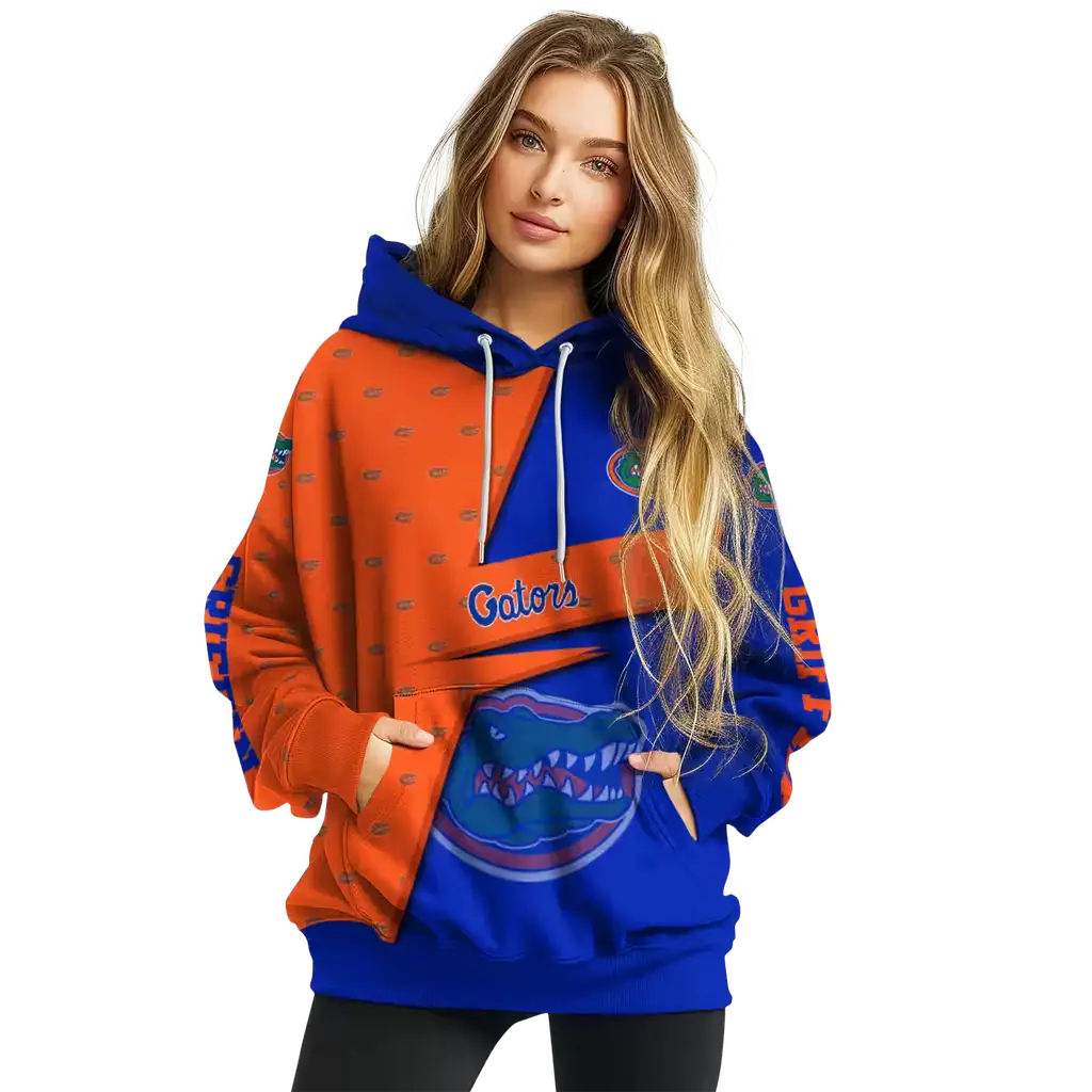 personalized florida gators abstract shape blue hoodie high quality personalized florida gators abstract shape blue hoodie high quality