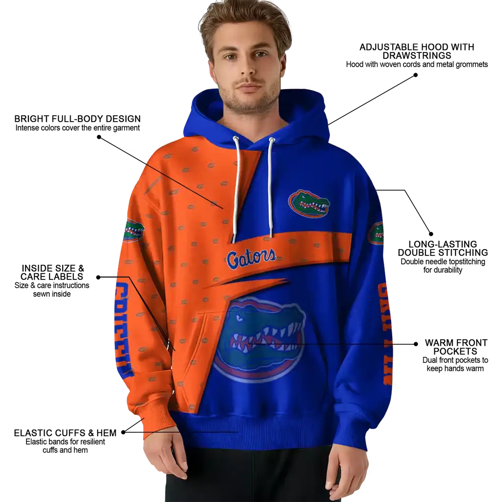 personalized florida gators abstract shape blue hoodie latest model personalized florida gators abstract shape blue hoodie latest model