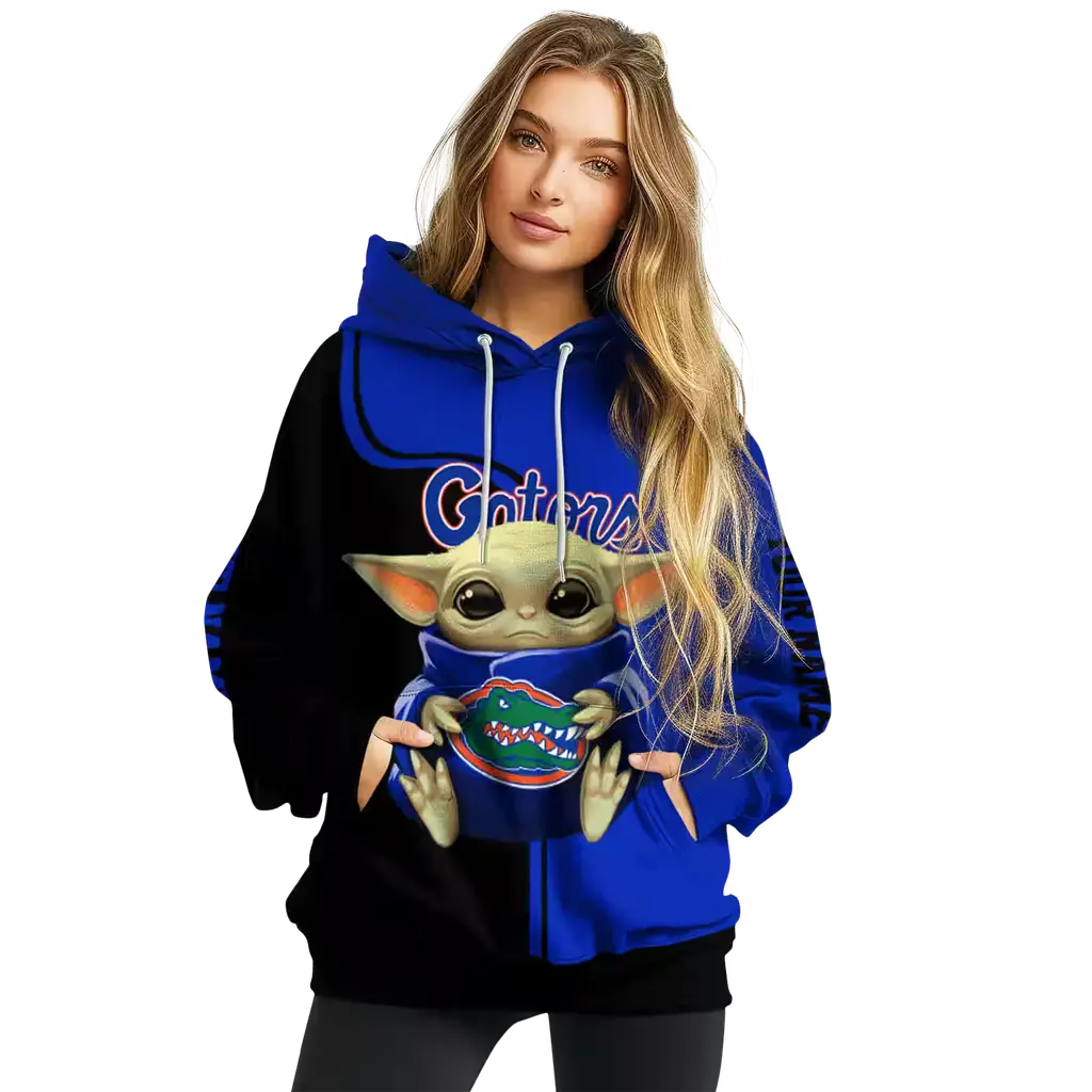 personalized florida gators baby yoda blue black hoodie high quality personalized florida gators baby yoda blue black hoodie high quality