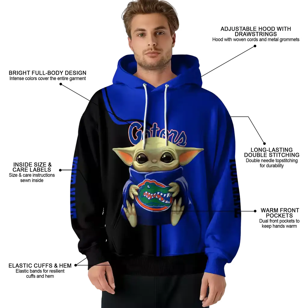 personalized florida gators baby yoda blue black hoodie latest model personalized florida gators baby yoda blue black hoodie latest model
