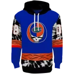 personalized florida gators grateful vibes blue hoodie best selling