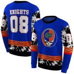 personalized florida gators grateful vibes blue hoodie best selling