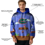 personalized florida gators mario blue black hoodie best selling