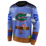 personalized florida gators mario blue black hoodie best selling