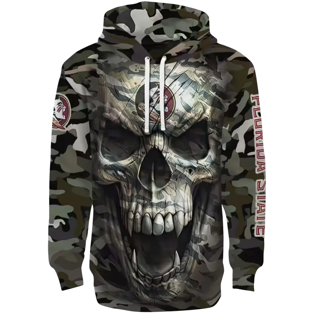 personalized florida state seminoles camo skull hoodie best selling personalized florida state seminoles camo skull hoodie best selling