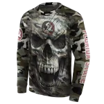 personalized florida state seminoles camo skull hoodie best selling