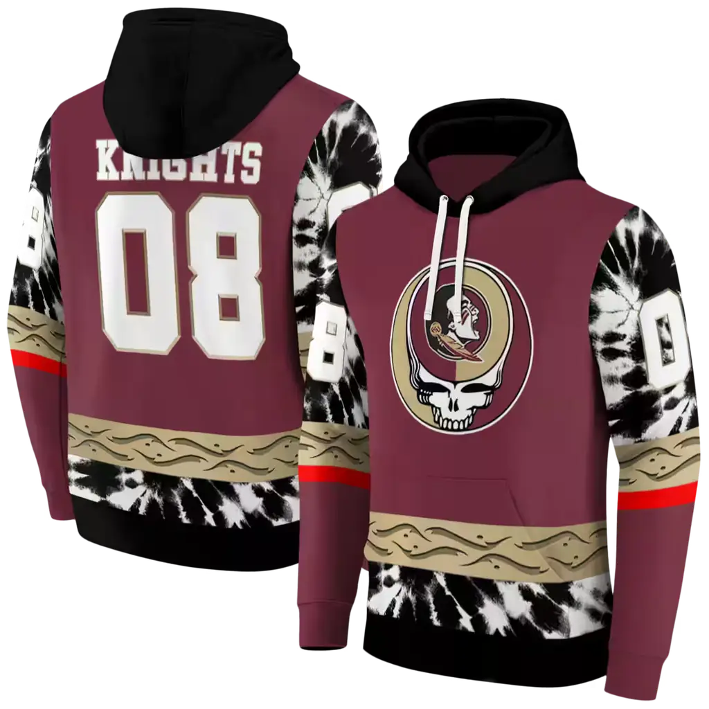 personalized florida state seminoles grateful vibes garnet hoodie fashion forward personalized florida state seminoles grateful vibes garnet hoodie fashion forward