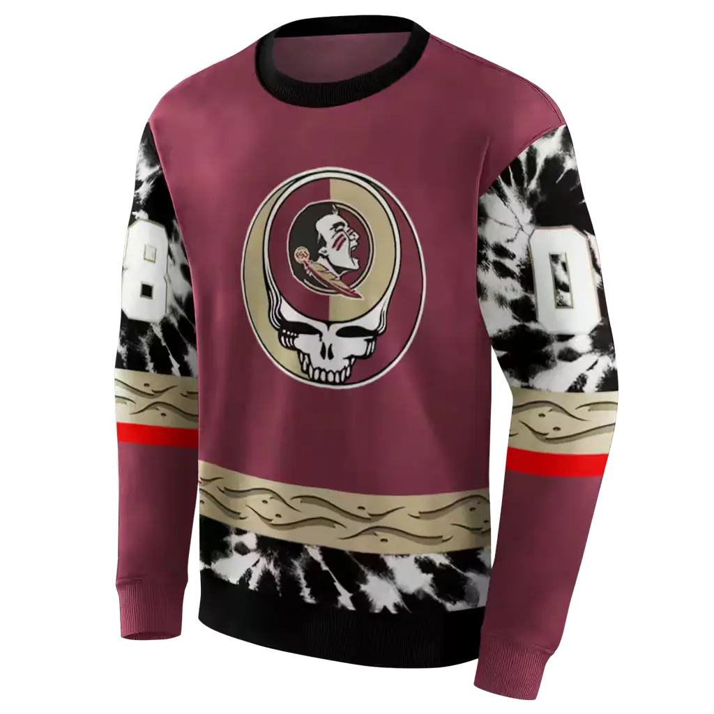 personalized florida state seminoles grateful vibes garnet hoodie new arrival personalized florida state seminoles grateful vibes garnet hoodie new arrival