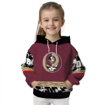 personalized florida state seminoles grateful vibes garnet hoodie best selling