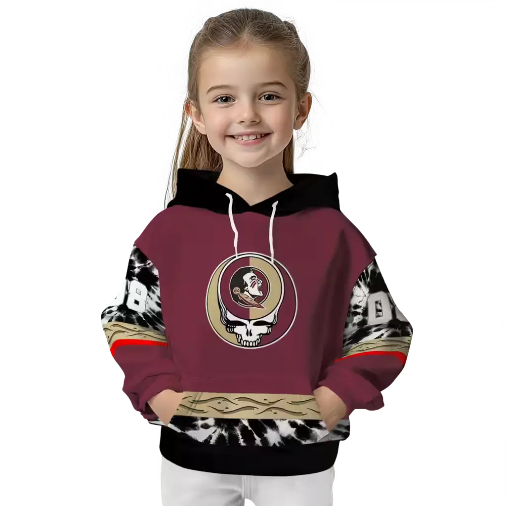personalized florida state seminoles grateful vibes garnet hoodie top rated personalized florida state seminoles grateful vibes garnet hoodie top rated