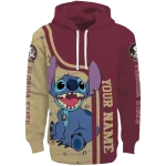 personalized florida state seminoles stitch garnet hoodie best selling