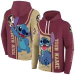 personalized florida state seminoles stitch garnet hoodie best selling