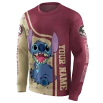 personalized florida state seminoles stitch garnet hoodie best selling