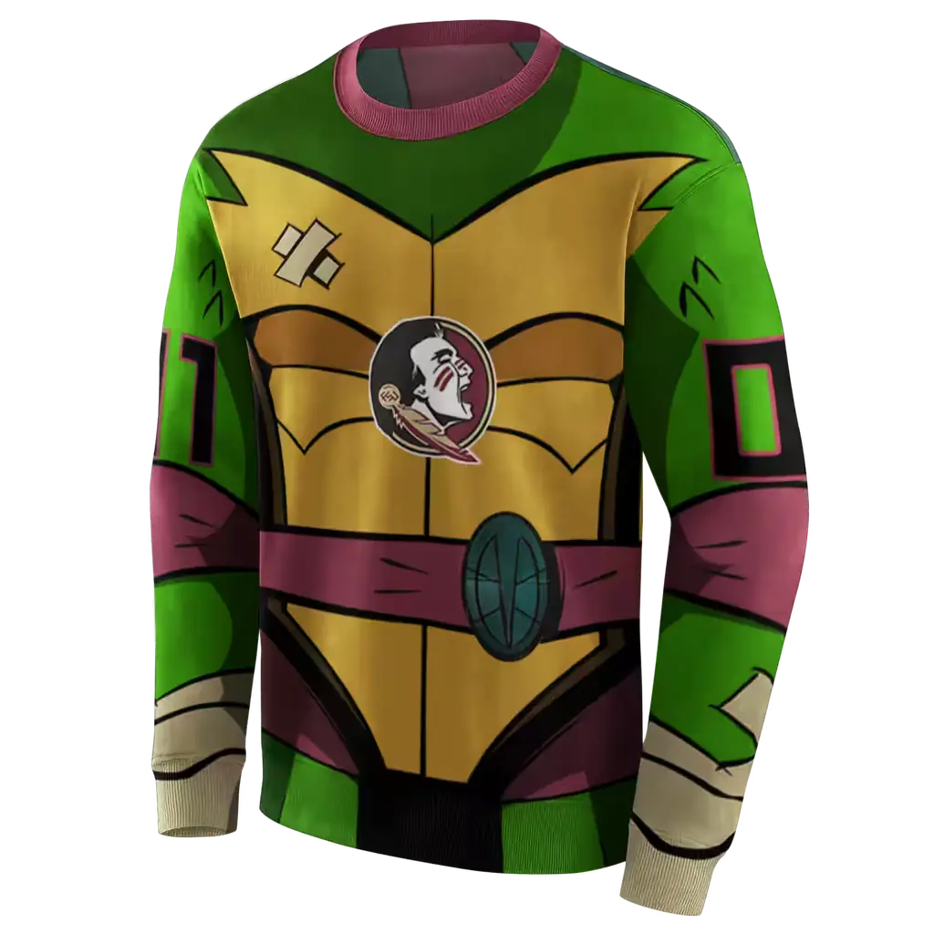 personalized florida state seminoles superhero armor garnet green hoodie new arrival personalized florida state seminoles superhero armor garnet green hoodie new arrival