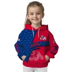 personalized fresno state bulldogs abstract shape red hoodie best selling