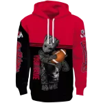 personalized fresno state bulldogs baby groot red black hoodie best selling