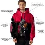 personalized fresno state bulldogs baby groot red black hoodie best selling