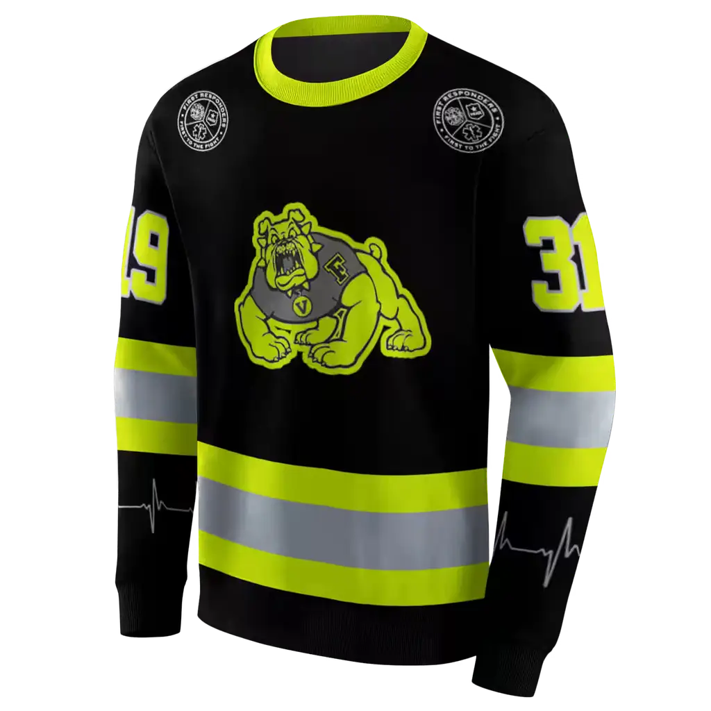 personalized fresno state bulldogs safety motif black neon green hoodie new arrival personalized fresno state bulldogs safety motif black neon green hoodie new arrival