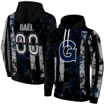 personalized georgetown hoyas distressed flag blue black hoodie best selling