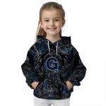 personalized georgetown hoyas hunting theme blue black hoodie best selling