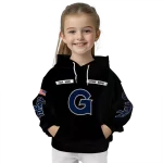 personalized georgetown hoyas punisher skull black hoodie best selling