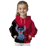 personalized georgia bulldogs stitch red hoodie best selling