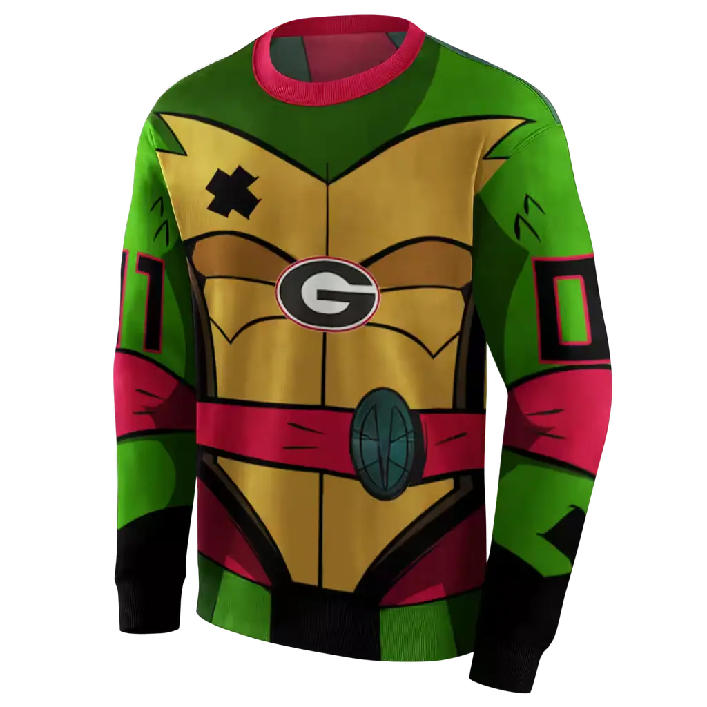 personalized georgia bulldogs superhero armor red green hoodie new arrival personalized georgia bulldogs superhero armor red green hoodie new arrival