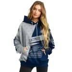personalized georgia southern eagles abstract shape blue hoodie best selling