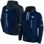 personalized georgia southern eagles deer silhouette blue hoodie best selling