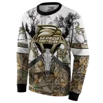 personalized georgia southern eagles forest silhouette hoodie best selling