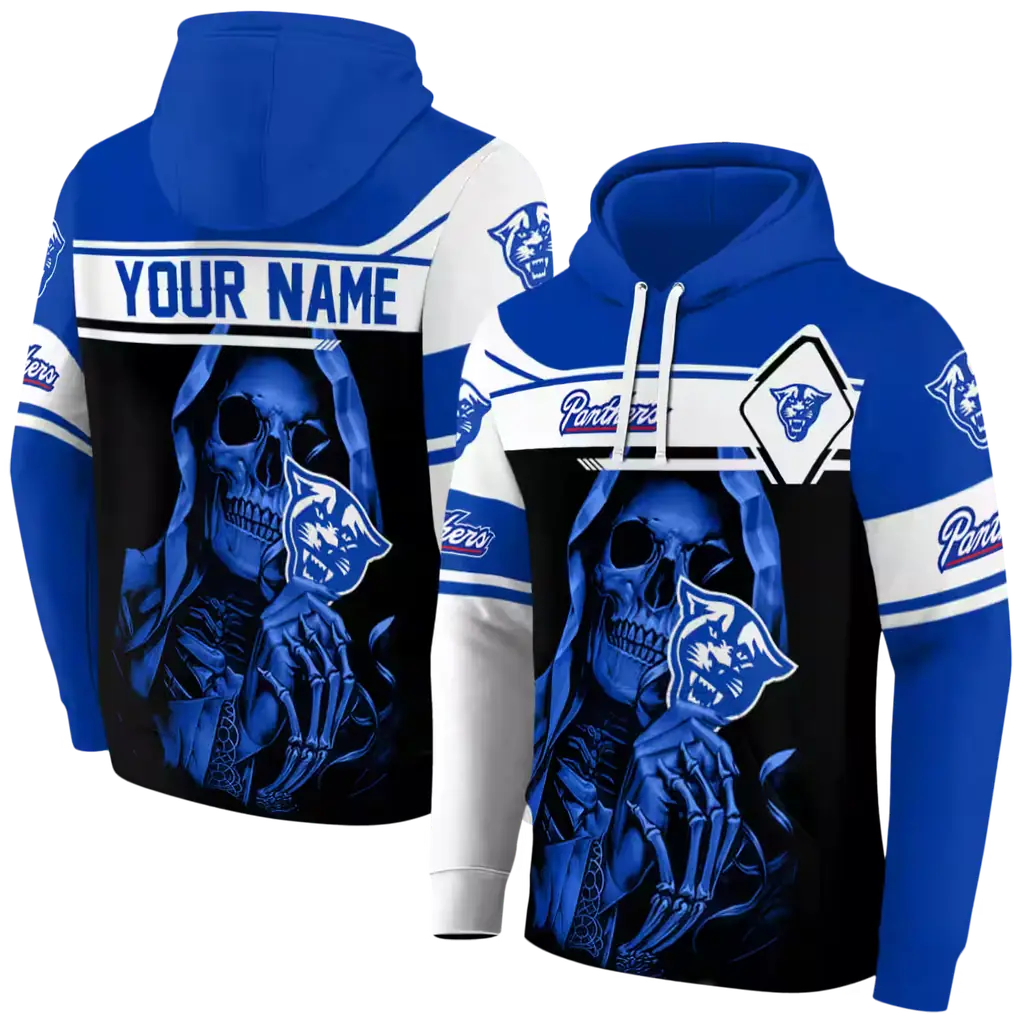 personalized georgia state panthers grim reaper blue black hoodie fashion forward personalized georgia state panthers grim reaper blue black hoodie fashion forward