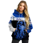 personalized georgia state panthers grim reaper blue black hoodie best selling