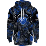 personalized georgia state panthers hunting theme blue black hoodie best selling