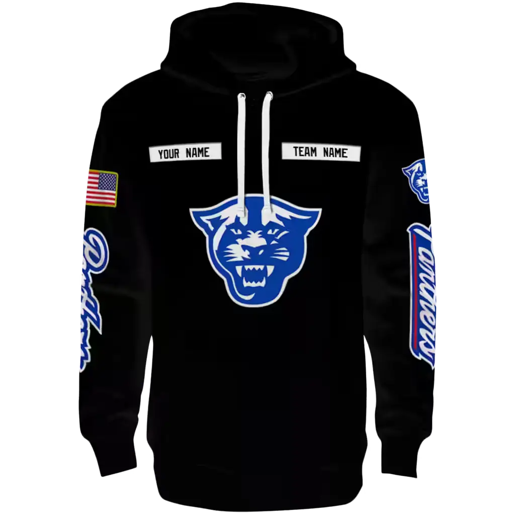 personalized georgia state panthers punisher skull black hoodie best selling personalized georgia state panthers punisher skull black hoodie best selling