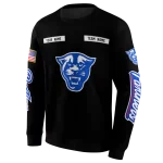personalized georgia state panthers punisher skull black hoodie best selling