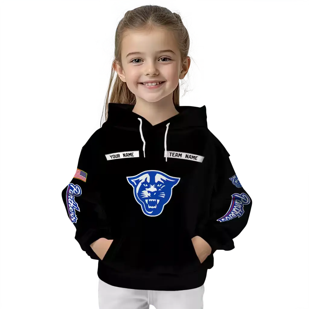 personalized georgia state panthers punisher skull black hoodie top rated personalized georgia state panthers punisher skull black hoodie top rated