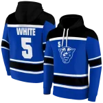 personalized georgia state panthers striped pattern blue hoodie best selling