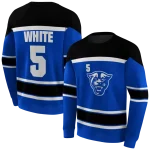 personalized georgia state panthers striped pattern blue hoodie best selling