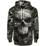 personalized georgia tech yellow jackets camo skull hoodie best selling